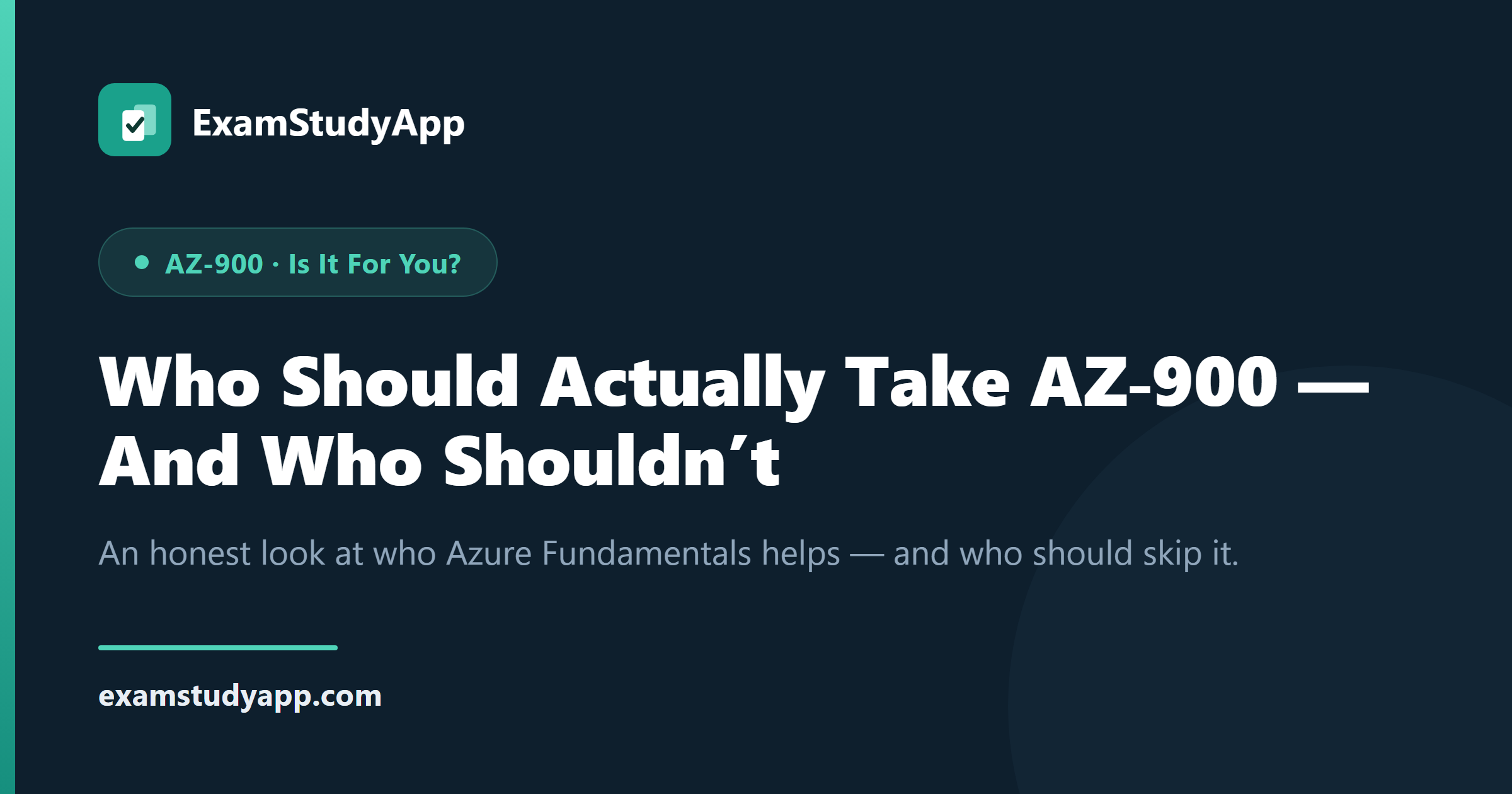 Who Should Actually Take AZ-900 — And Who Shouldn’t